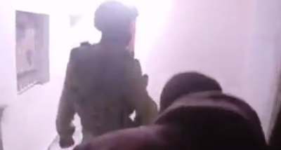 צפו: כך נעצר המחבל מפיגוע הדריסה בבית אריה בכפר לובאן