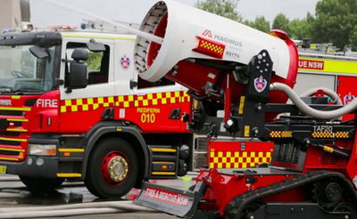 הכירו את הרובוט שיכבה שריפות מבלי לסכן את לוחמי האש