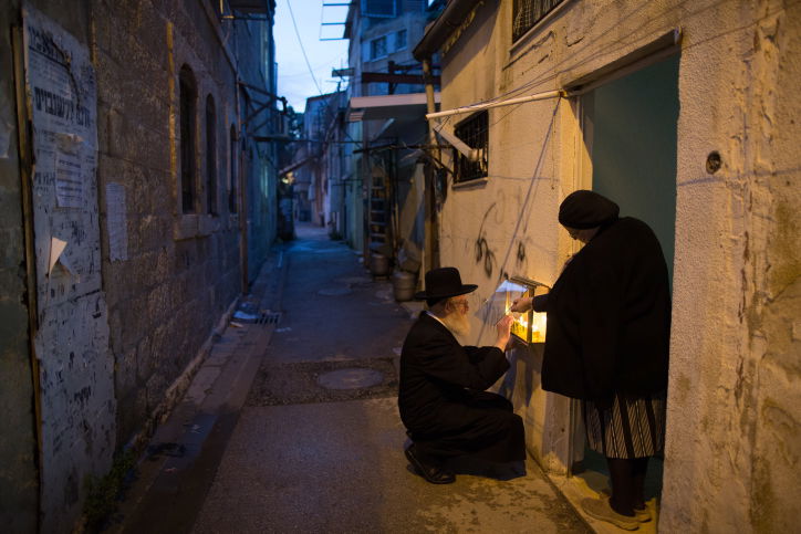 הדלקת הנר השמיני של מאה שערים • תמונות