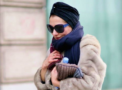 אשת האופנה קתרין באבא בשביס