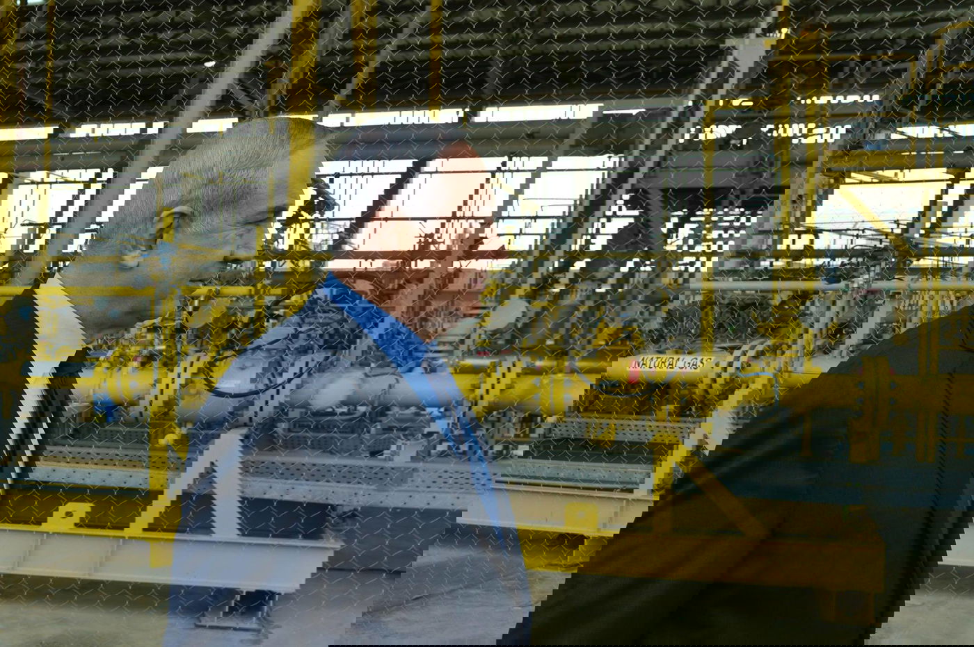 צפו: רה"מ נתניהו בסיור במתקן קליטת הגז בנאות חובב