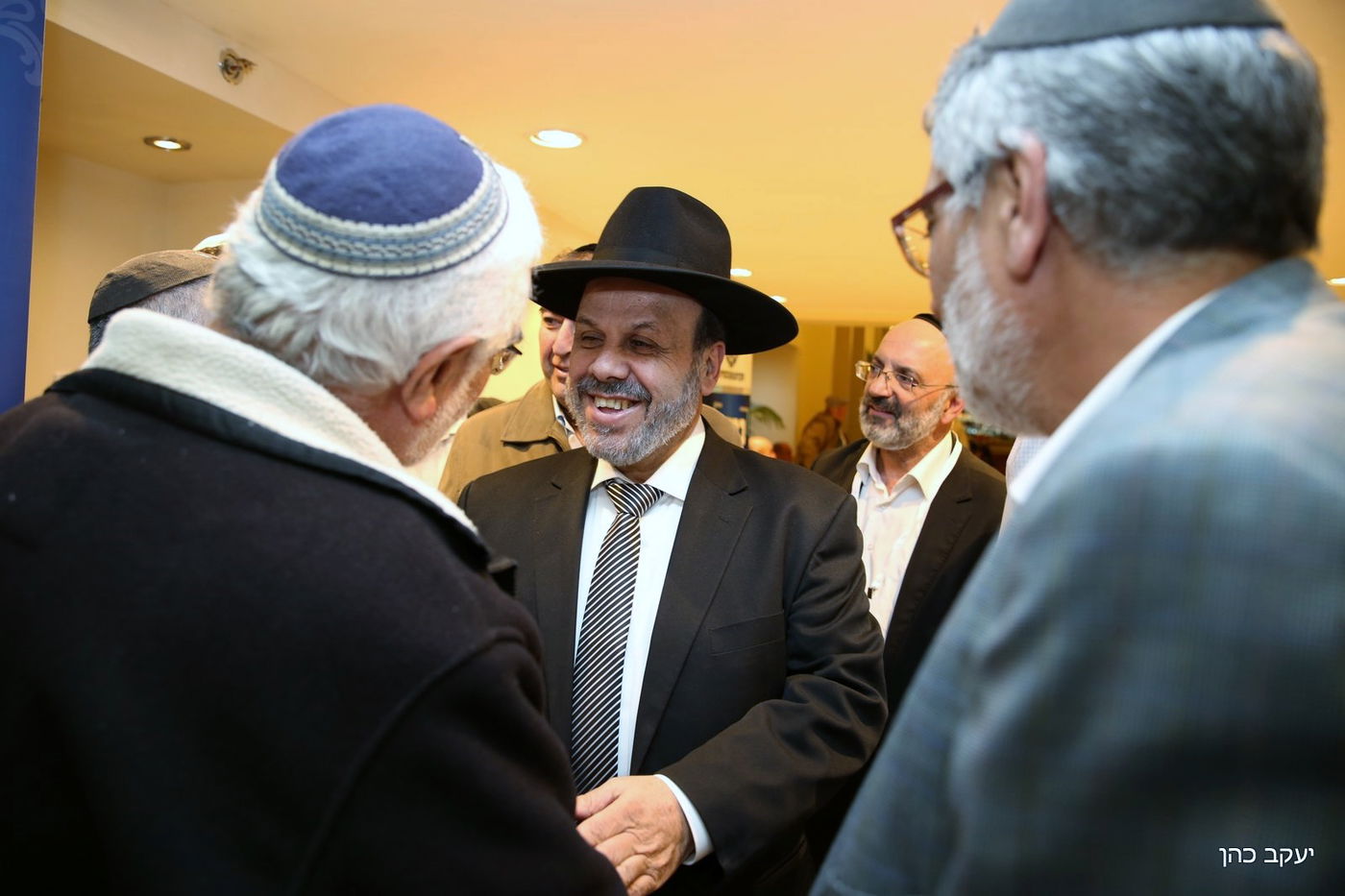 שר הדתות אזולאי לגבאים: "אהיה השגריר הראשון שלכם"