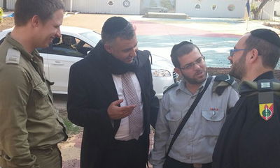 גליקמן, הימני בתמונה, הבוקר