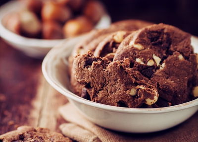 עוגיות בראוניז שוקולד ואגוזים. יאמי