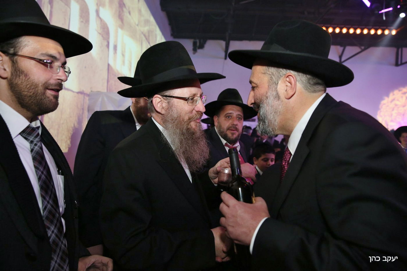 יו"ר ש"ס השר אריה דרעי חיתן את בתו, כולם התייצבו • גלריה