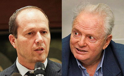 טומי לפיד וניר ברקת