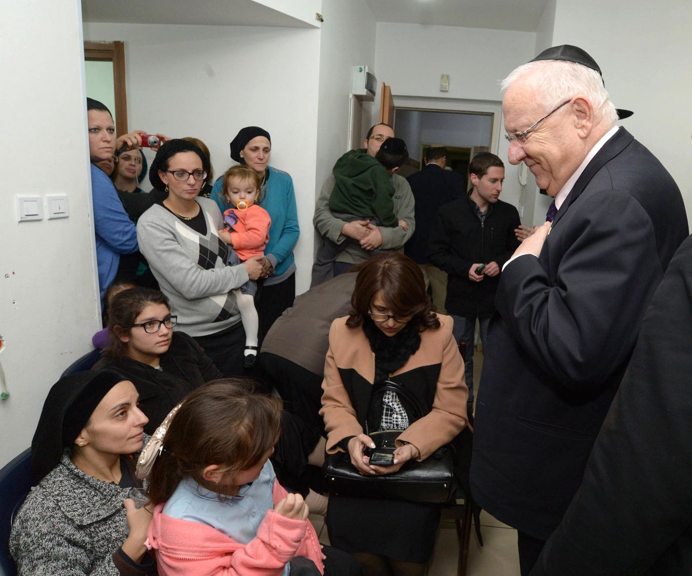 היתום לנשיא ריבלין: 'אבא אמר אף פעם לא להתייאש'