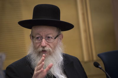 שר הבריאות יעקב ליצמן