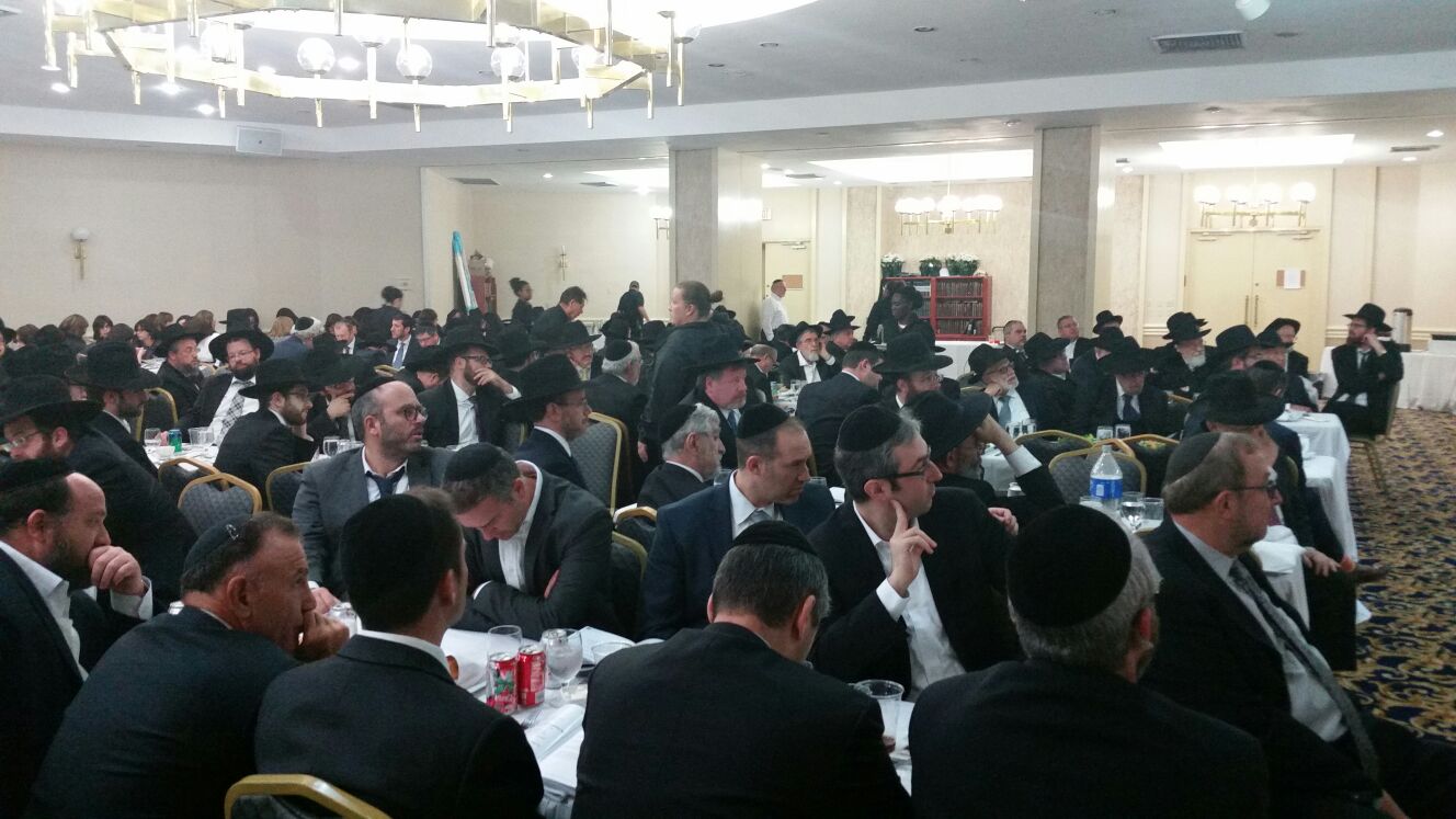 ליצמן חגג בארה"ב את הישגי החרדים. תיעוד