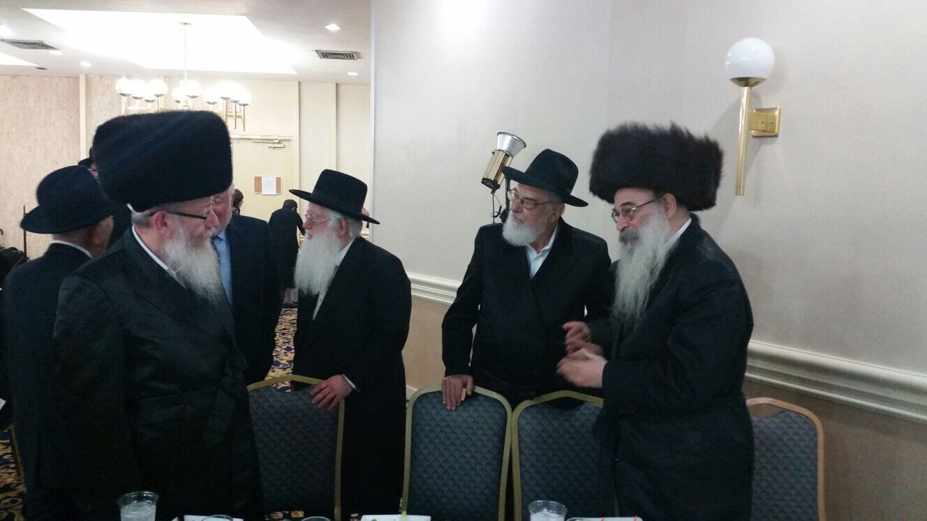 ליצמן חגג בארה"ב את הישגי החרדים. תיעוד