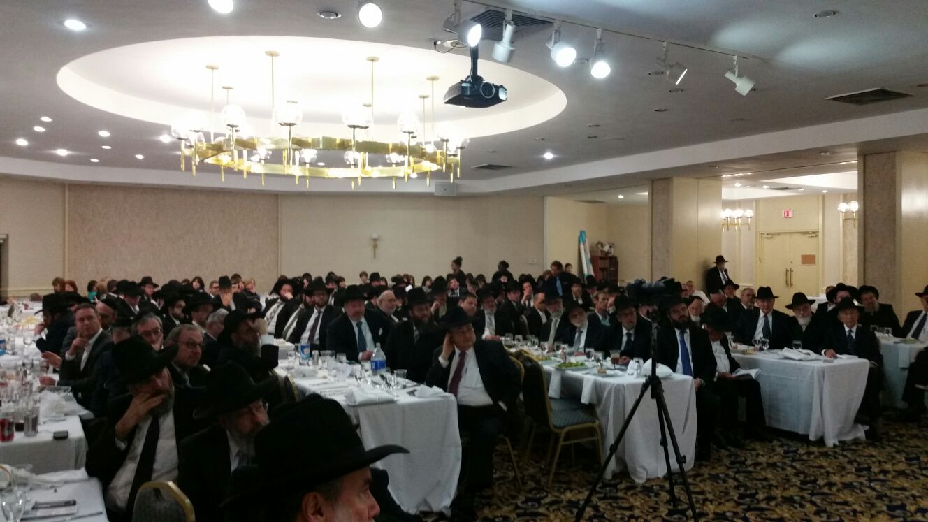 ליצמן חגג בארה"ב את הישגי החרדים. תיעוד