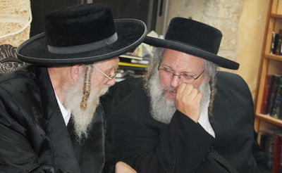 האדמו"ר ובנו ז"ל