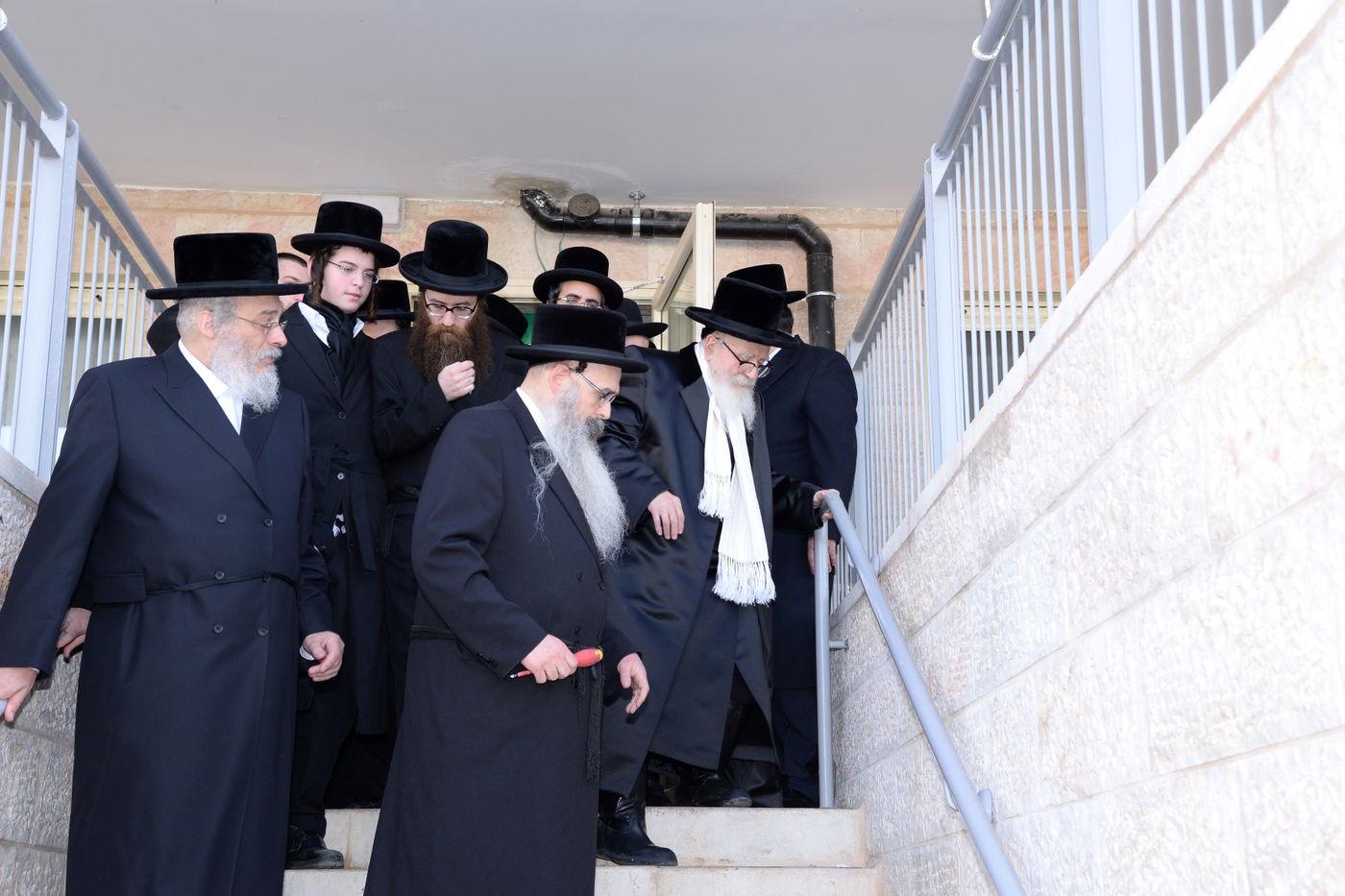 מסע האדמו"ר מסקווירא: צפו בגלריה היומית