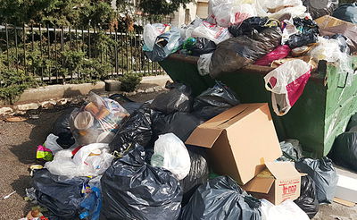 זבל בשכונה חרדית