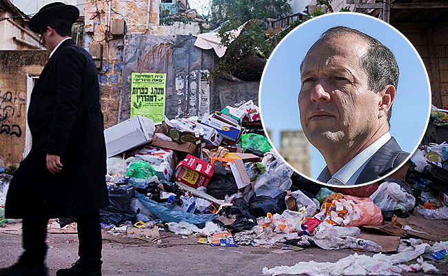 ה'שביתה' נגמרה, הררי הזבל נשארו: "עיריית י-ם מפרה חוק"