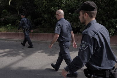 החיפושים אתמול בתל אביב