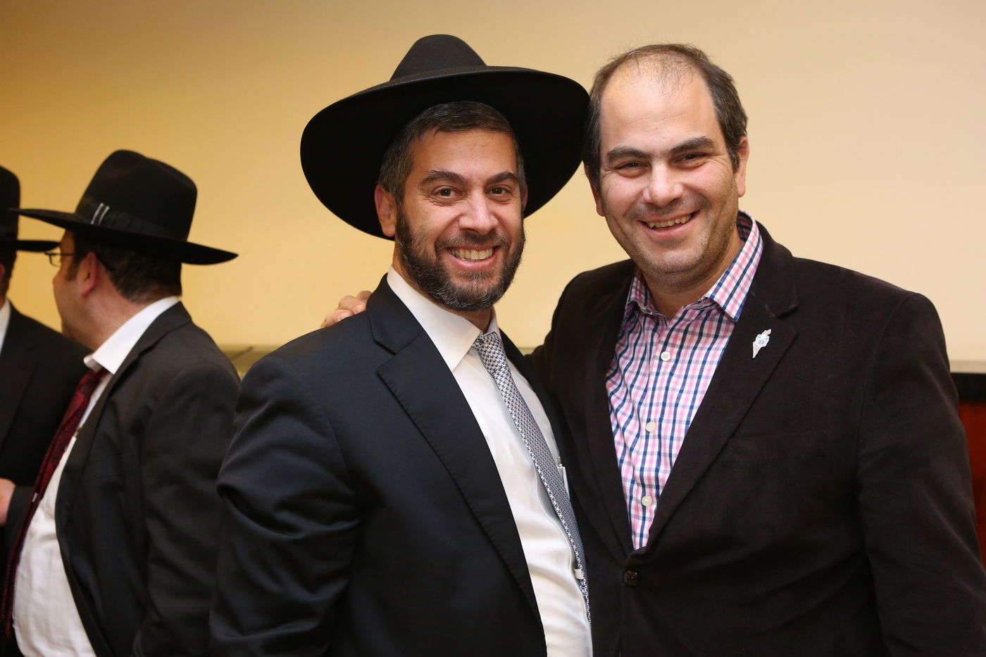 גלריה: מי הגיע לחגוג בשבע ברכות לבת של ישראל קלרמן?