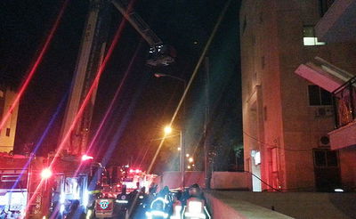 ירושלים: שריפה פרצה במשרדי "בצלם"; חשד להצתה