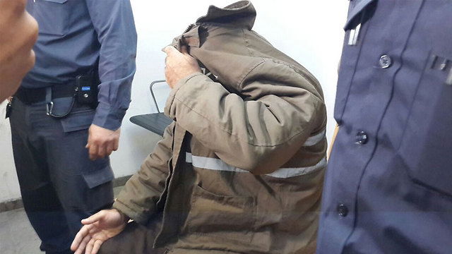 אחד החשודים בבית המשפט