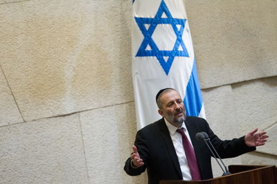 שר הפנים אריה דרעי, אמש