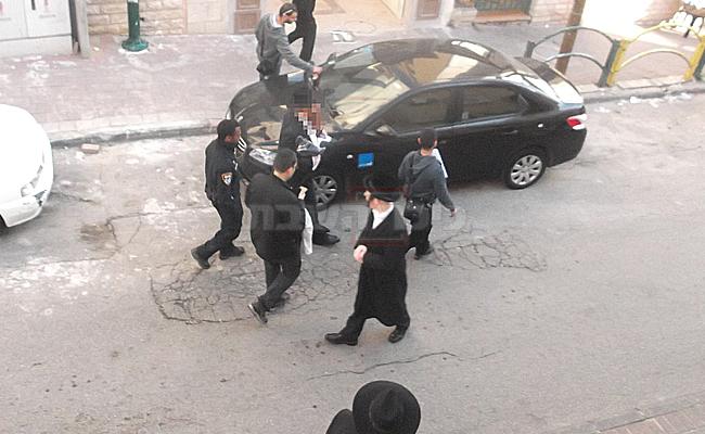 מעצרו הבוקר של אחד החשודים בבני ברק