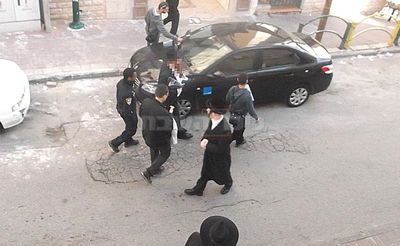 מעצרו הבוקר של אחד החשודים בבני ברק