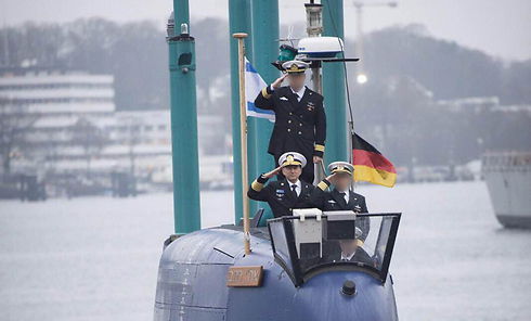 צפו בטקס השקת הצוללת החמישית של צה"ל