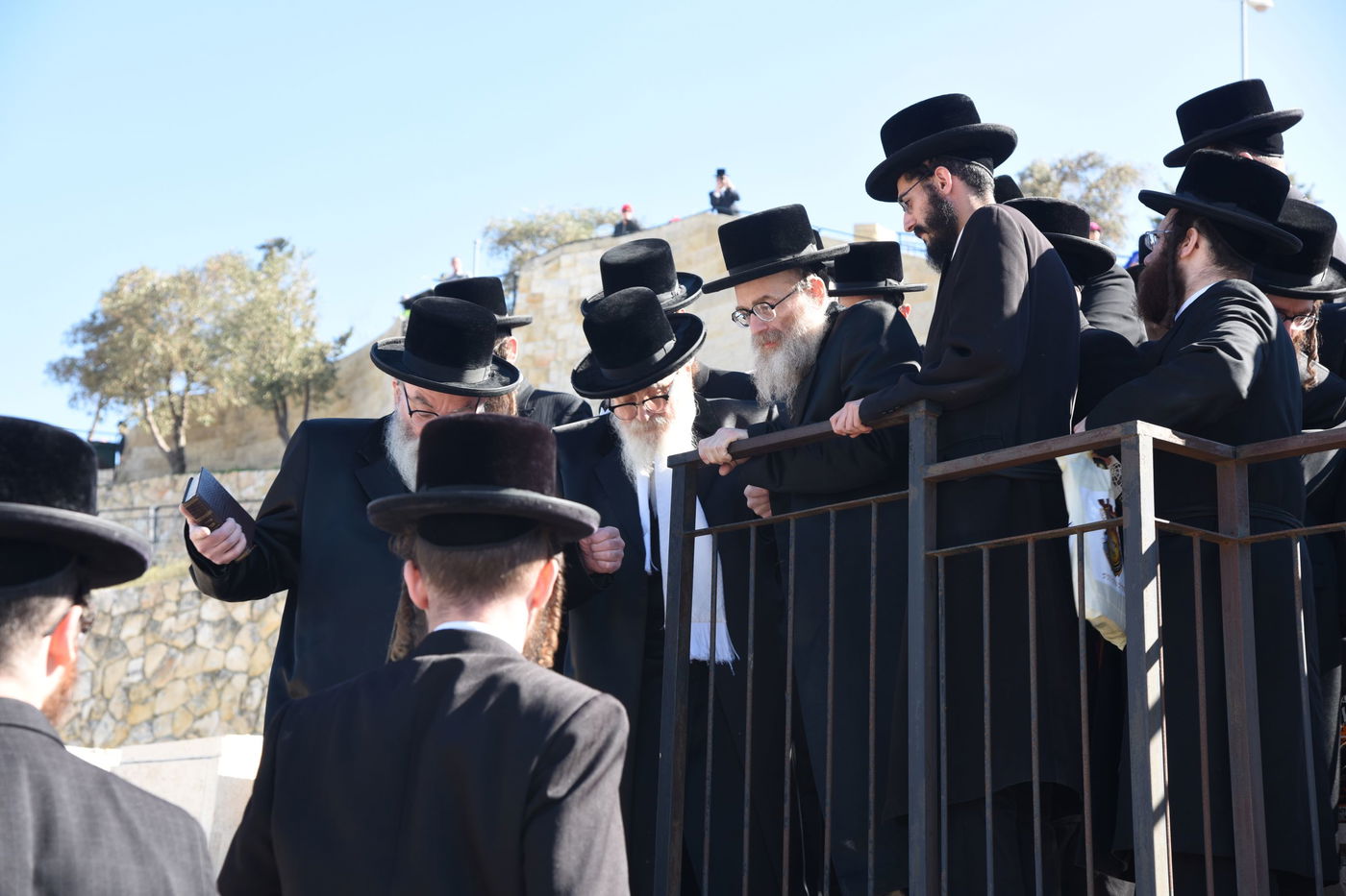 מסע הרבי מסקווירא בהר הזיתים • גלריה