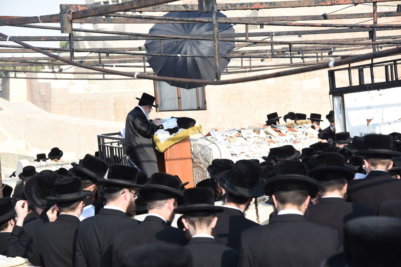 מסע הרבי מסקווירא בהר הזיתים • גלריה