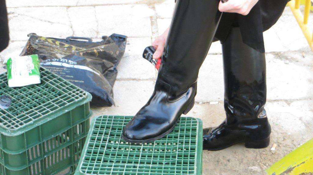 תיעוד ענק: הרבי מסקווירא שבת במירון