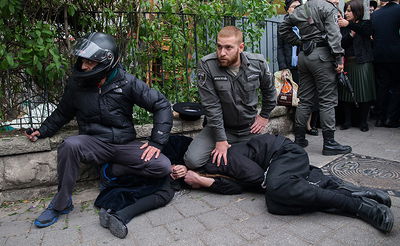 הפגנה. אילוסטרציה. למצולמים אין קשר לנאמר בכתבה