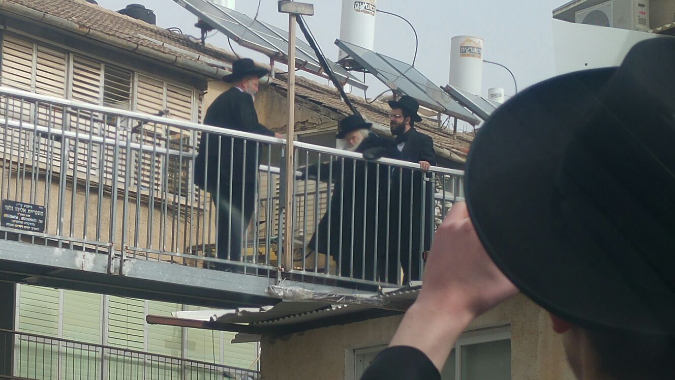 מרן הגר"ח קנייבסקי בדרך ל'מנחה'