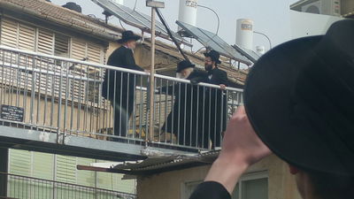 מרן הגר"ח קנייבסקי בדרך ל'מנחה'