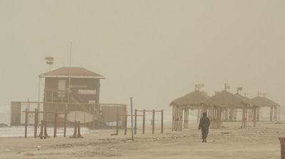 התחזית: הסערה נמשכת עם אובך וגשם