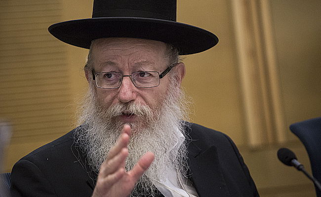 שר הבריאות יעקב ליצמן