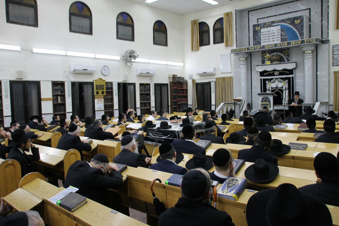 בבני ברק ספדו לרבי רפאל שמואלביץ זצ"ל • גלריה