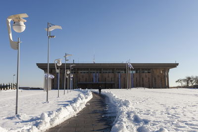 שלג בכנסת, בשנה שעברה