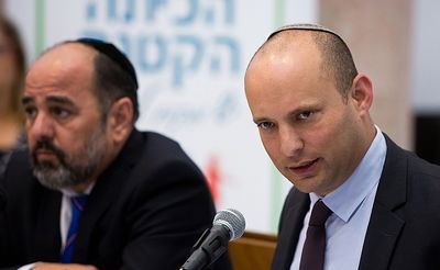 שר החינוך נפתלי בנט ויו"ר ועדת החינוך יעקב מרגי