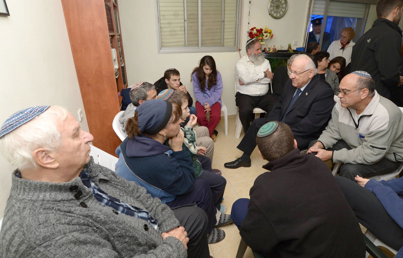 ריבלין ניחם את משפחתה של שלומית קריגמן הי"ד: "מאבדים את הטובים ביותר"