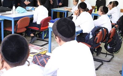 97,353 תלמידים חרדים בירושלים; מחסור של 1224 כיתות