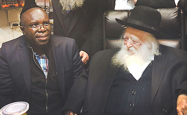 המלך היי עם מרן הגר"ח קנייבסקי, אמש