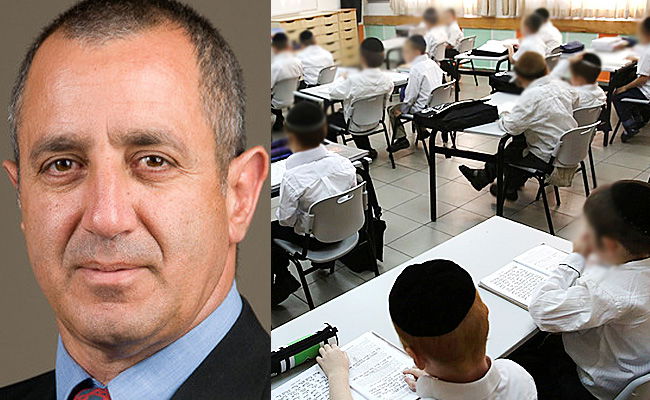 תלמוד תורה חרדי ואיציק זהבי, מנהל המחוז החרדי