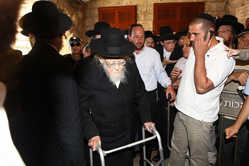 מרן הגרי"ש זצ"ל בכותל