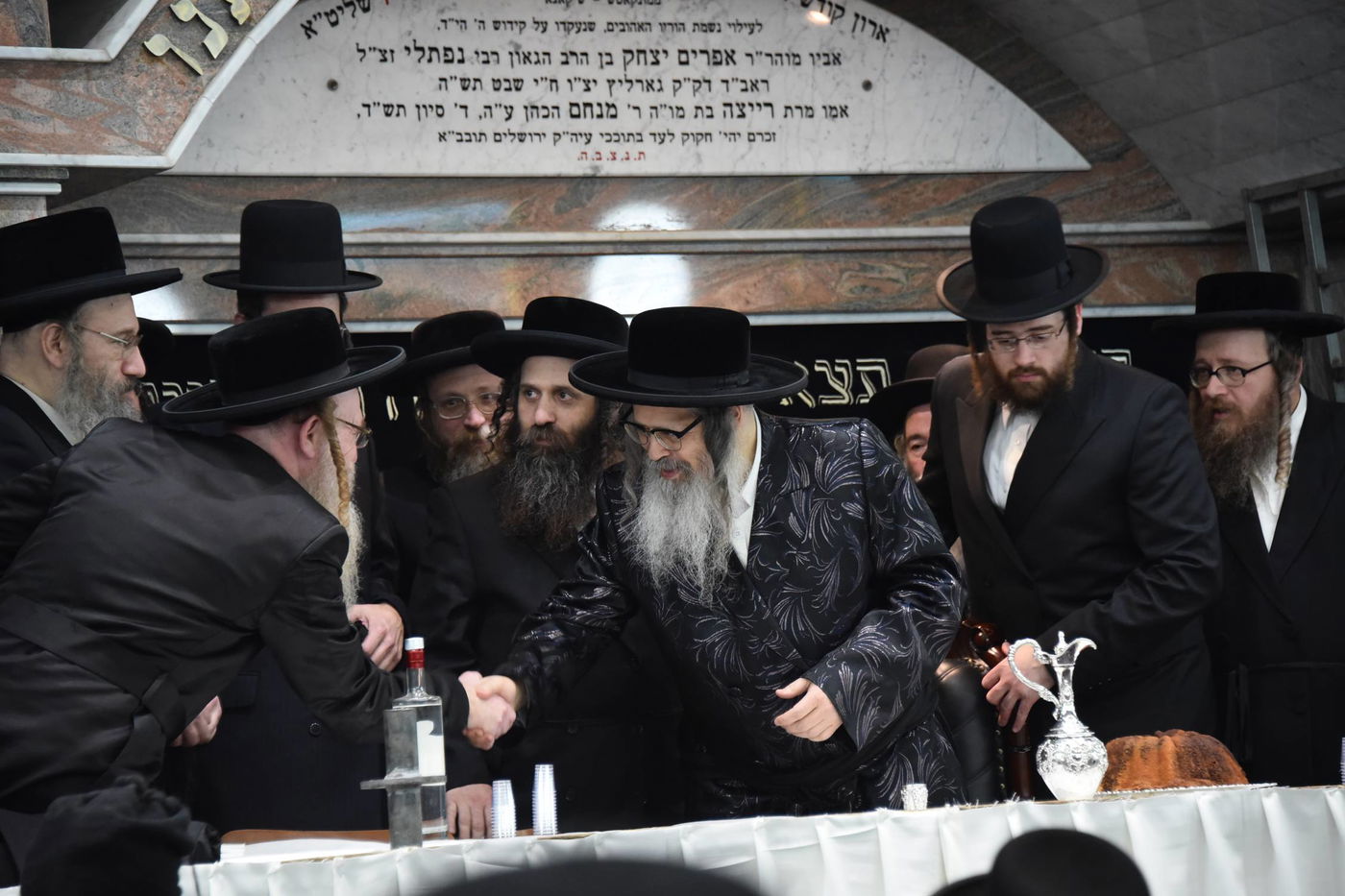 מעמד קבלת הפנים והוואך נאכט • גלריה