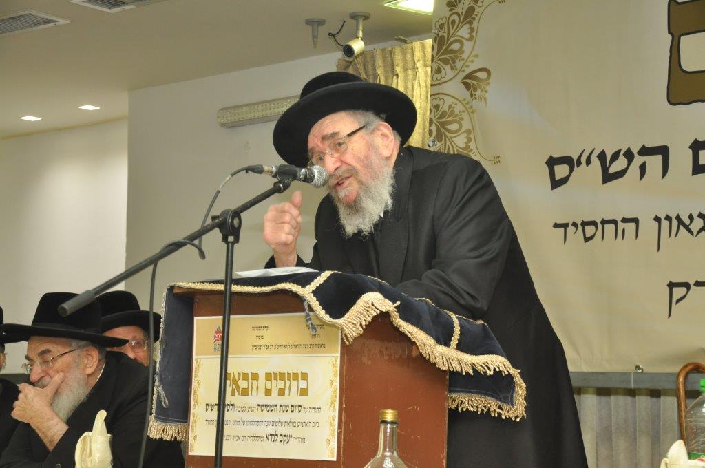 הגאון הרב לנדא באירוע