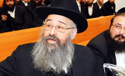 הרב אברהם לייזרזון, החרים את הביקור