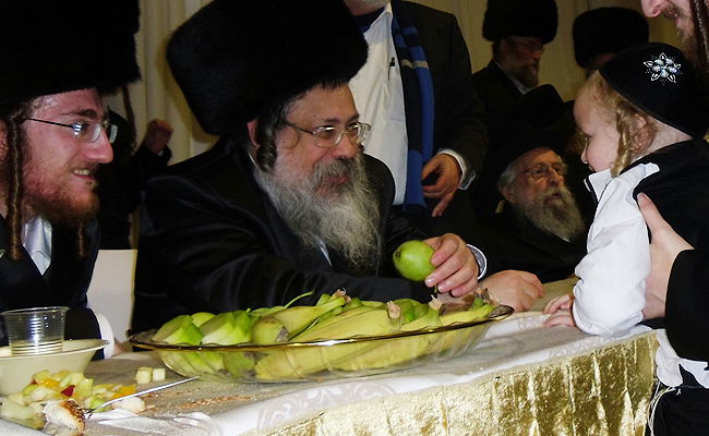 צפו בגלריה: הרבי מטאלנא חיתן את נכדו