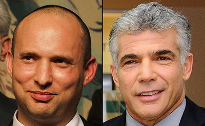 יאיר לפיד ונפתלי בנט