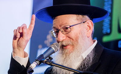 שר הבריאות יעקב ליצמן