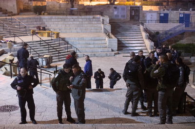 כוחות הביטחון בזירת הפיגוע